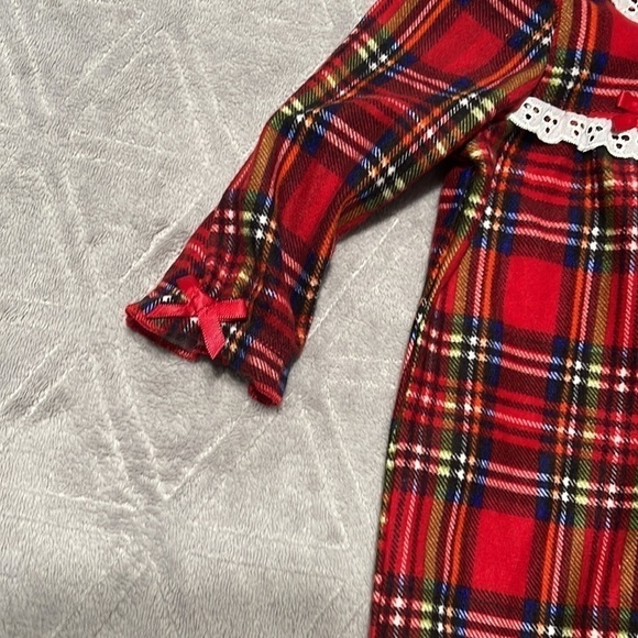 PLAID with Ruffle Footie - Picture 4 of 5